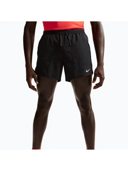 Férfi rövidnadrág Nike Stride Dri-Fit Brief-Lined 5. Méret: fekete