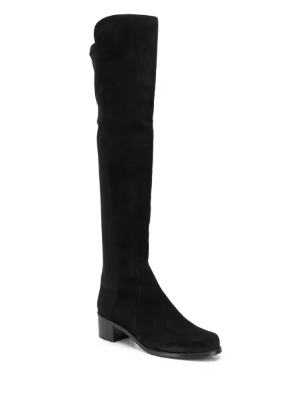 Stehno mušketýrské kozačky Stuart Weitzman černé