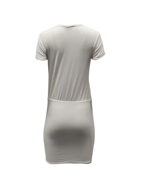 Rochie mini James Perse scurtă de costum alb