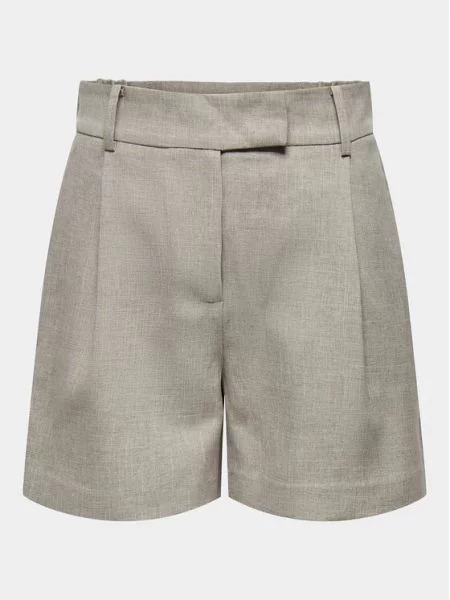 ONLY Шорти з тканини Linda Wide Leg сірий