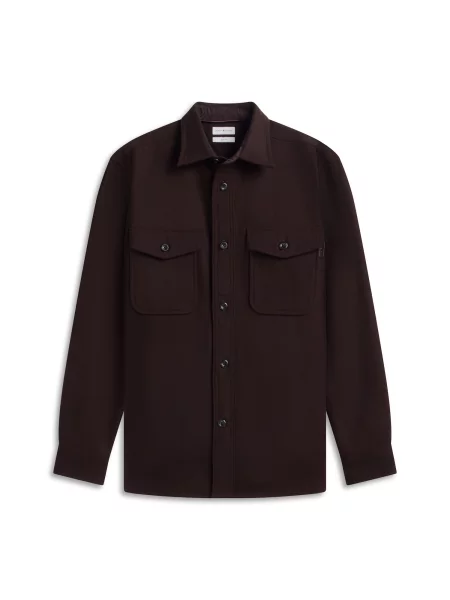 TOMMY HILFIGER Cămașă închis maro