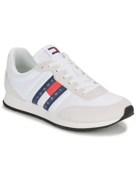 Pantofi Tommy Jeans alb