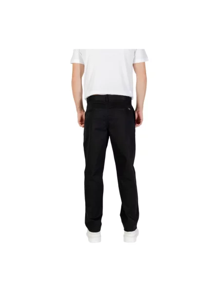 Spodnie Armani Exchange ze stretchu czarne