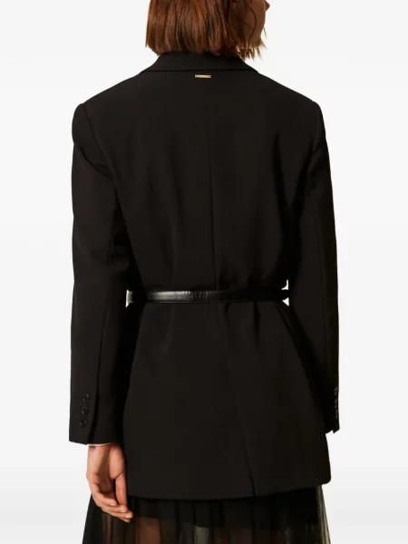 Cu centură sacou Twinset negru