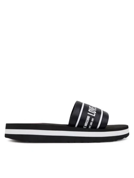 Natikači LOVE MOSCHINO črna