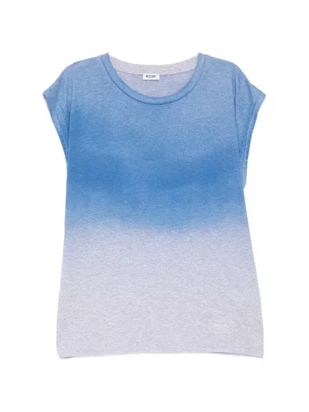 Tricou Moschino fără mâneci albastru