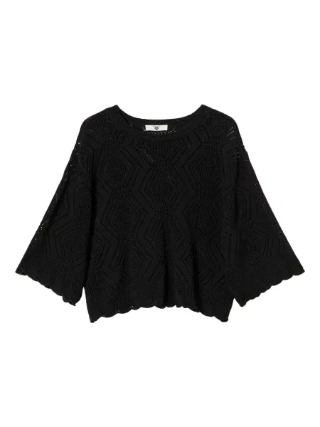 Tricou Twinset tricotate negru