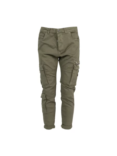 Spodnie cargo Xagon Man zielone