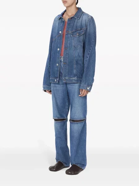 Džinsinė striukė Jw Anderson mėlyna