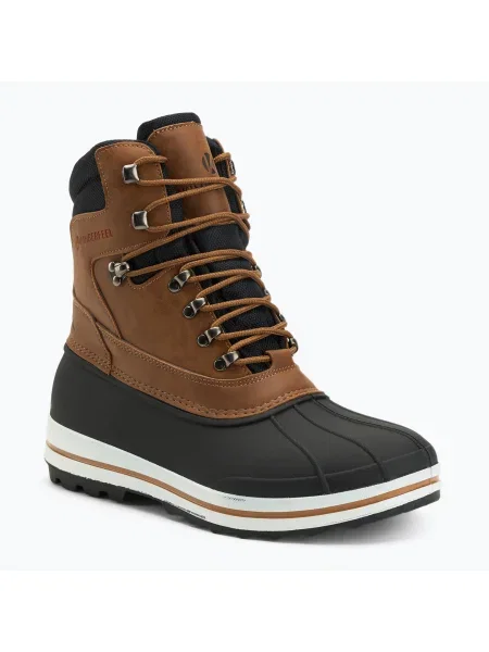 Мъжки снежни ботуши Kimberfeel Oliver cognac кафяво