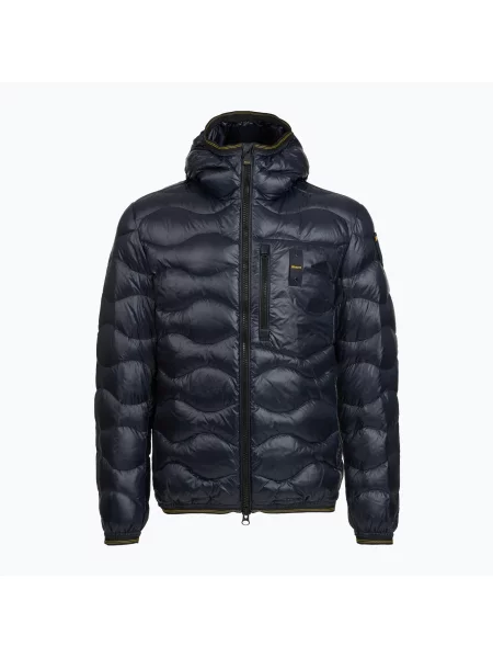 Geacă cu puf pentru bărbați Blauer USA Wave blue albastru