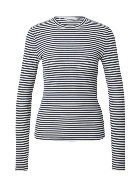 Soft Rebels Tricou Fenja albastru închis alb