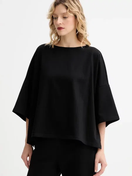 Tričko MUUV. MUUV. x Answear černá