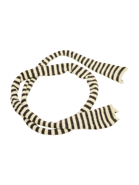 Bershka Šal pastelno rumena črna