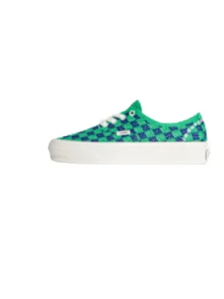 Vans LX Premium Authentic 44 EK Checkerboard tenisówki zielone
