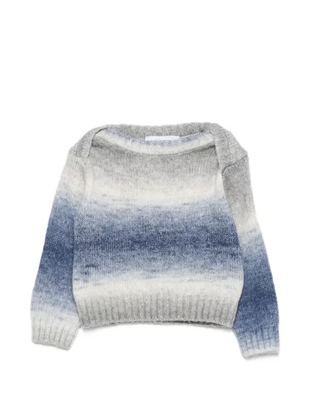 Sweter dziecięcy Emporio Armani szary
