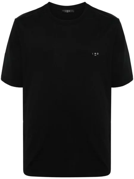 Tricou Iro cu broderie negru