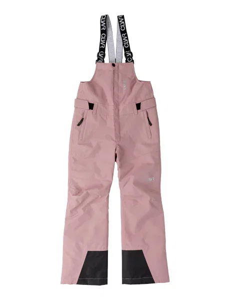 Spodnie narciarskie Colourwear Slash Bib różowe