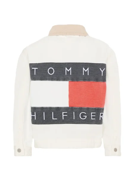 Kurtka dziecięca Tommy Hilfiger biała