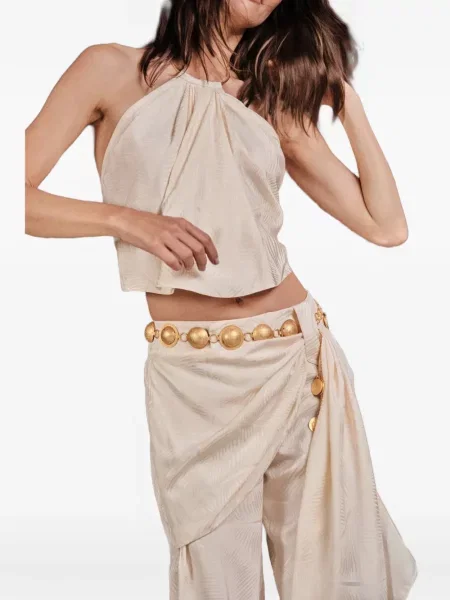 Pantaloni Johanna Ortiz din jacard