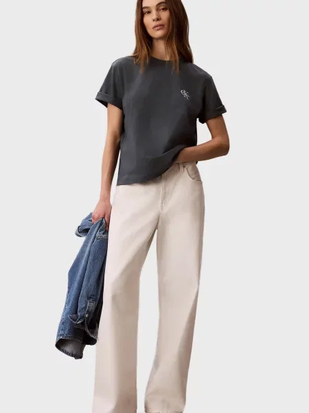 Футболка Calvin Klein Jeans зелена