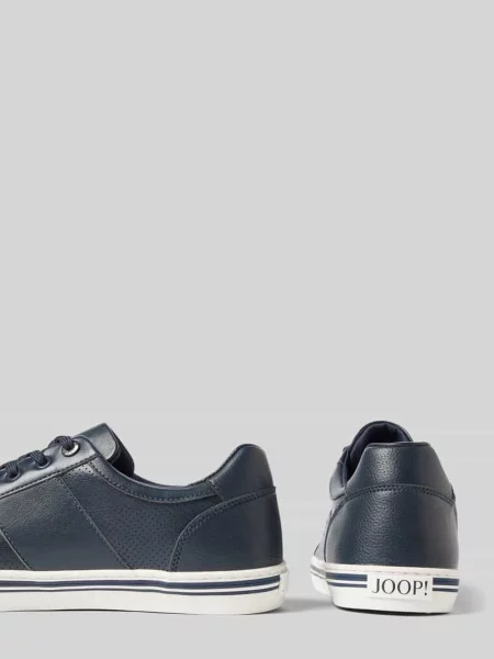 Sneakersy z wytłoczeniem model ‘misto ice’ Joop! Shoes granatowe