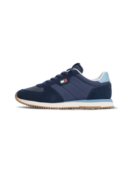 Sneakerși Tommy Jeans albastru