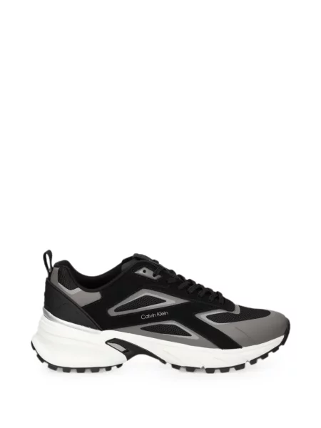 Sneakerși Calvin Klein cu imagine negru