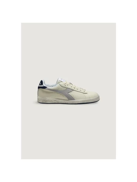 Pantofi Diadora din piele de căprioară albastru