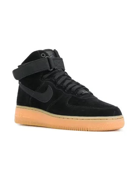 Sneakerși Nike Flyknit cu platformă negru