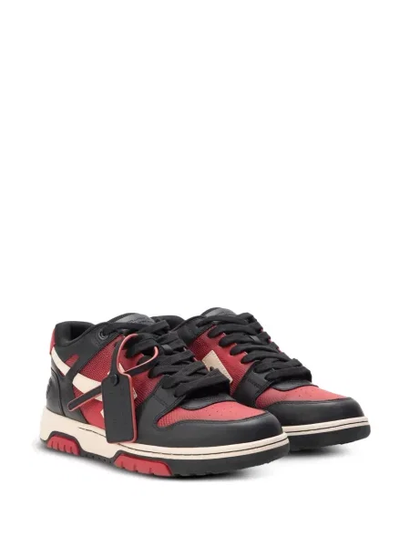 Sneakerși Off-white business alb