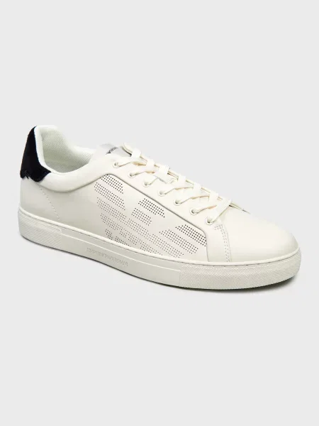 Кеды Emporio Armani белые