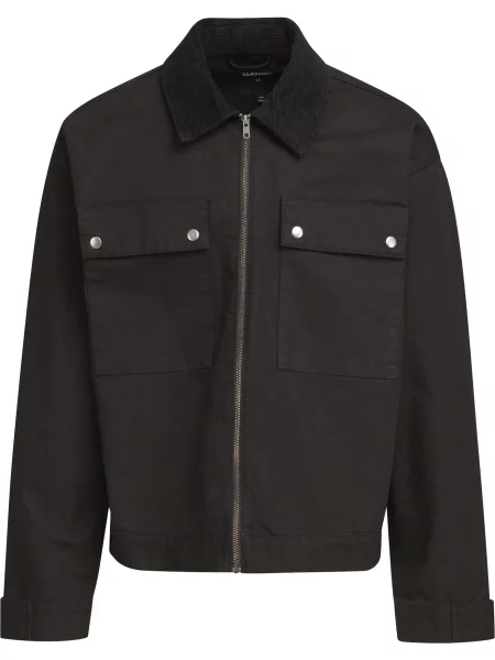 Urban Classics Prehodna jakna črna