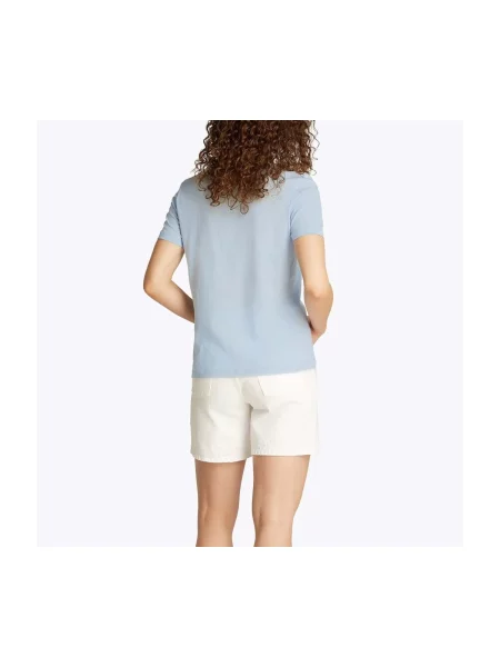 Tričko Tommy Hilfiger s autogramom modrá