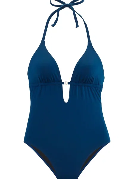 LASCANA Costum de baie întreg închis albastru