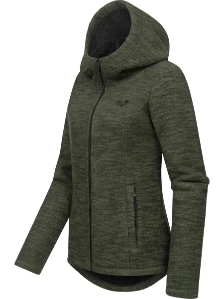 Ragwear Pletena jopa Lyshka oliva črna