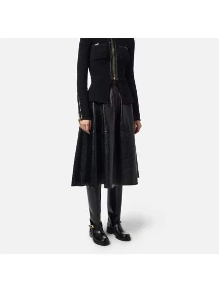 Spódnica midi Elisabetta Franchi czarna