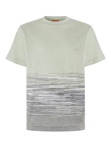 Tricou Missoni tricotate verde