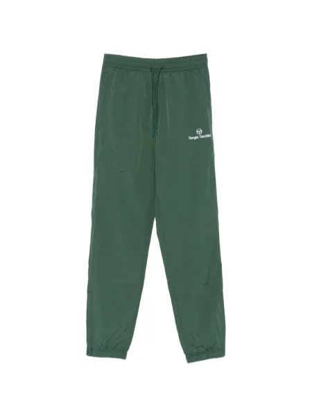 Pantaloni Sergio Tacchini cu imagine alergare verde