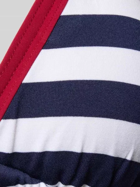 Góra od bikini z wiązaniem model BLUCO NAVY' Banana Moon granatowe
