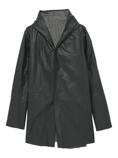 Palton Ma+ cu glugă negru