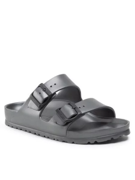 Pantofle Birkenstock šedé