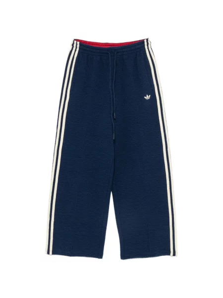 Balerini Adidas alergare cu cordon tricotate negru