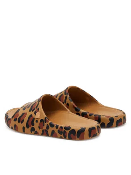 Dětské pantofle Melissa hnědé