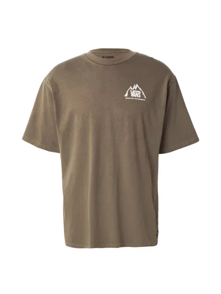 VANS Tricou Bucket List gri taupe alb