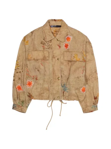 Gulerat geacă Bimba Y Lola cu model floral cu imagine