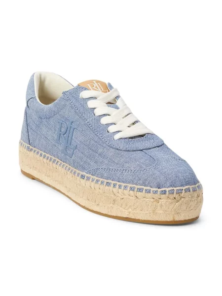 Lauren Ralph Lauren tenisky dámske Luize Sneaker modrá