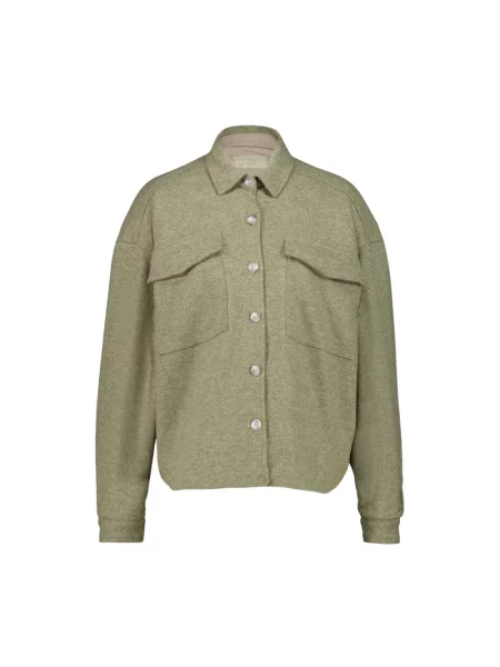 Kurtka 120% Lino z kaszmiru zielona