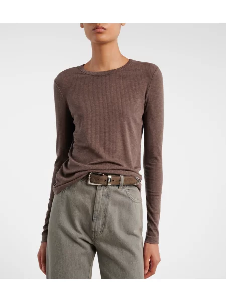Tricou Max Mara tricotate maro