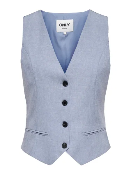 ONLY Vestă de costum ONLLINDA porumbel albastru